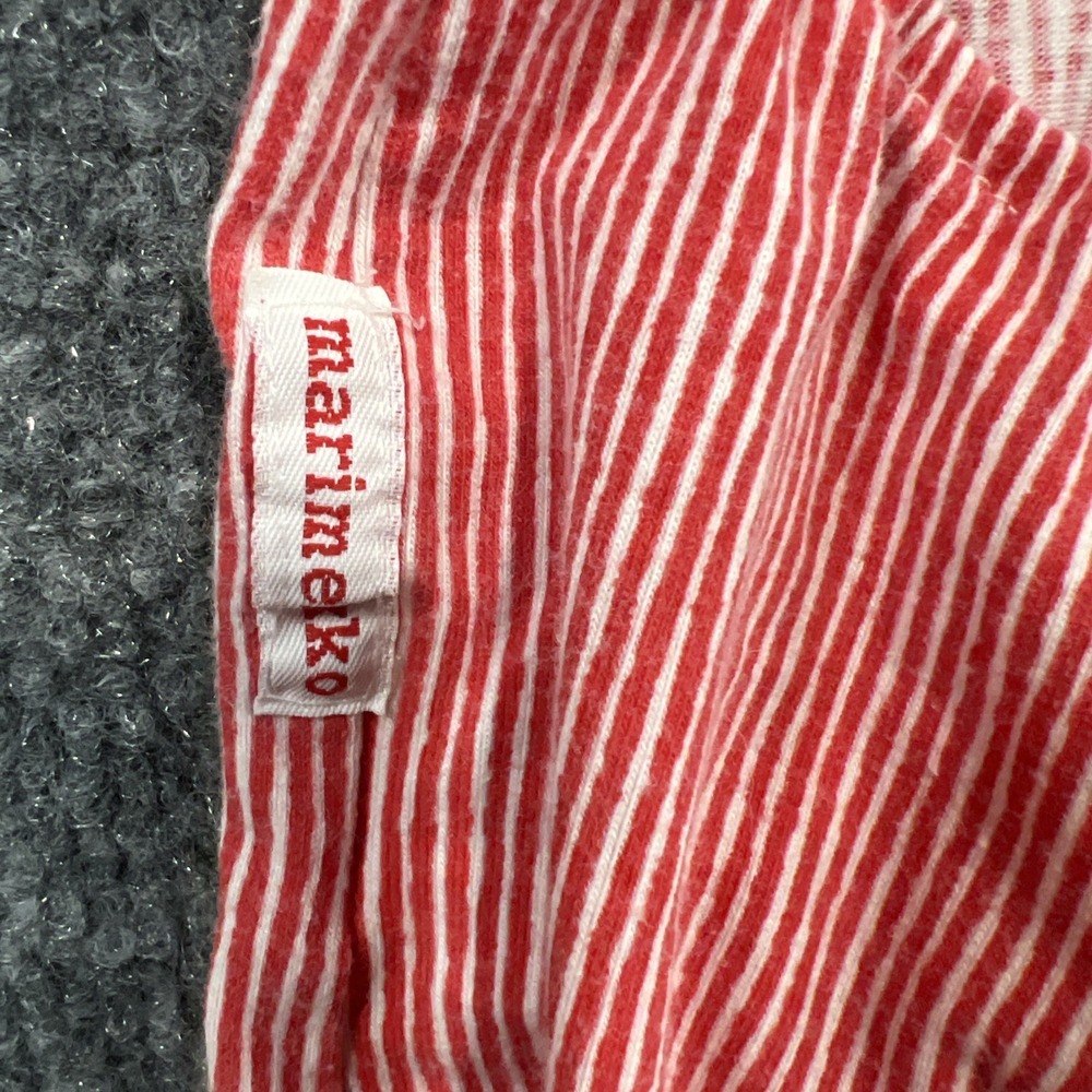 Vintage 80s Marimekko Little People Striped Swimsuit 2T USA - Picture 4 of 6